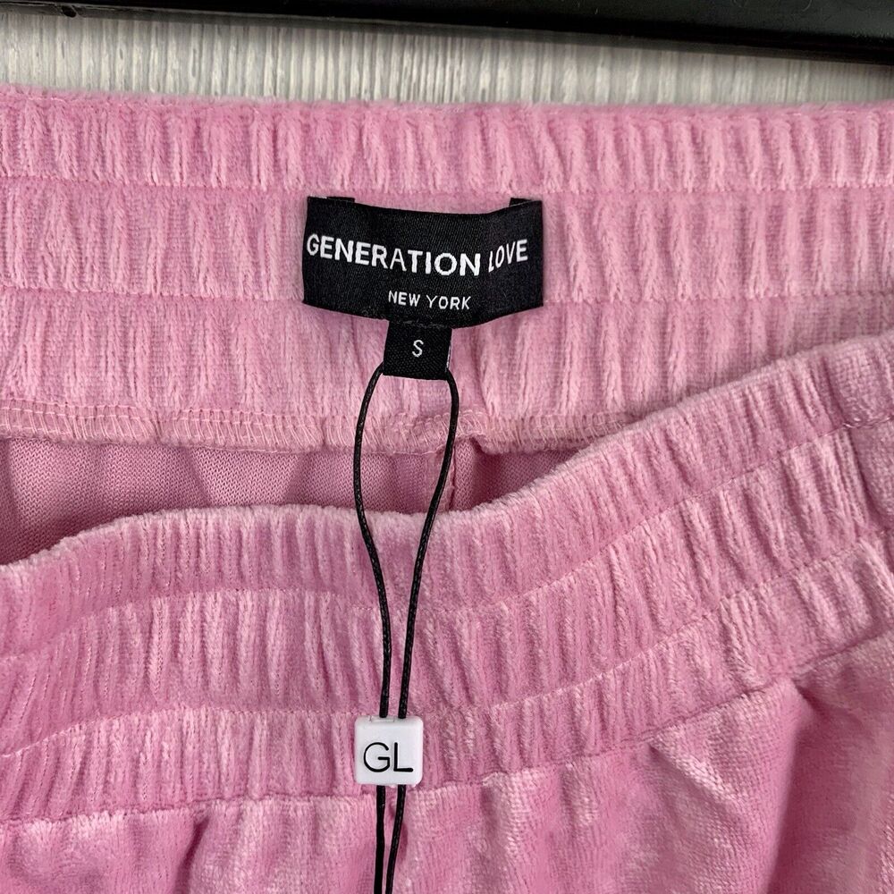 Generation Love Ivy Joggers Bubblegum Pink Small NEW NWT - Picture 6 of 8